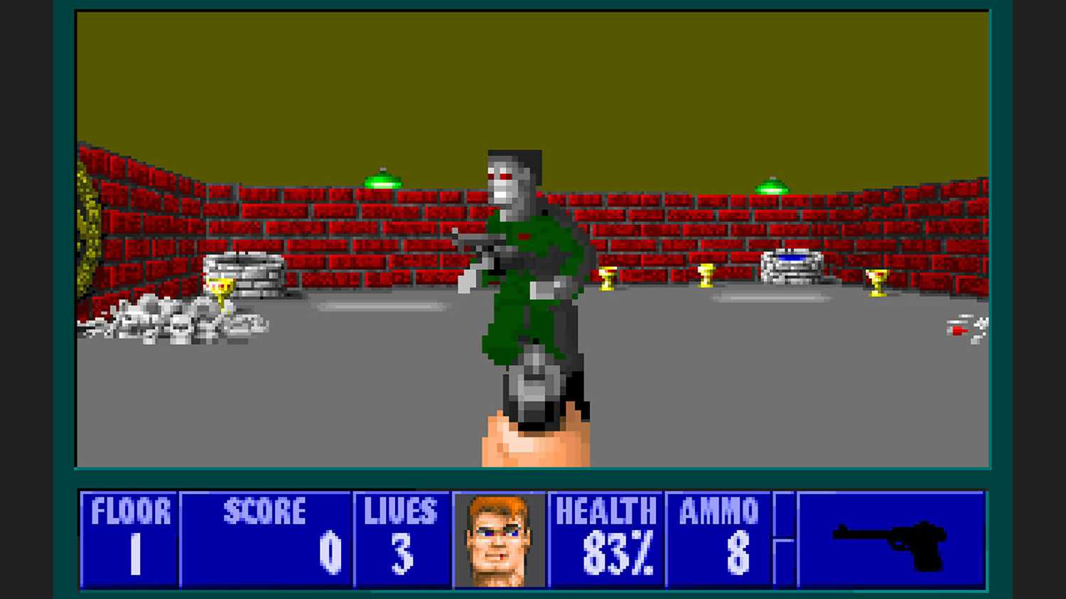 Wolfenstein 3D gameplay