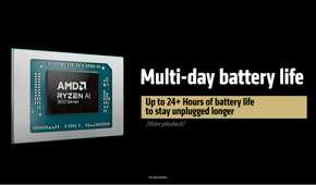AMD Ryzen AI series battery life