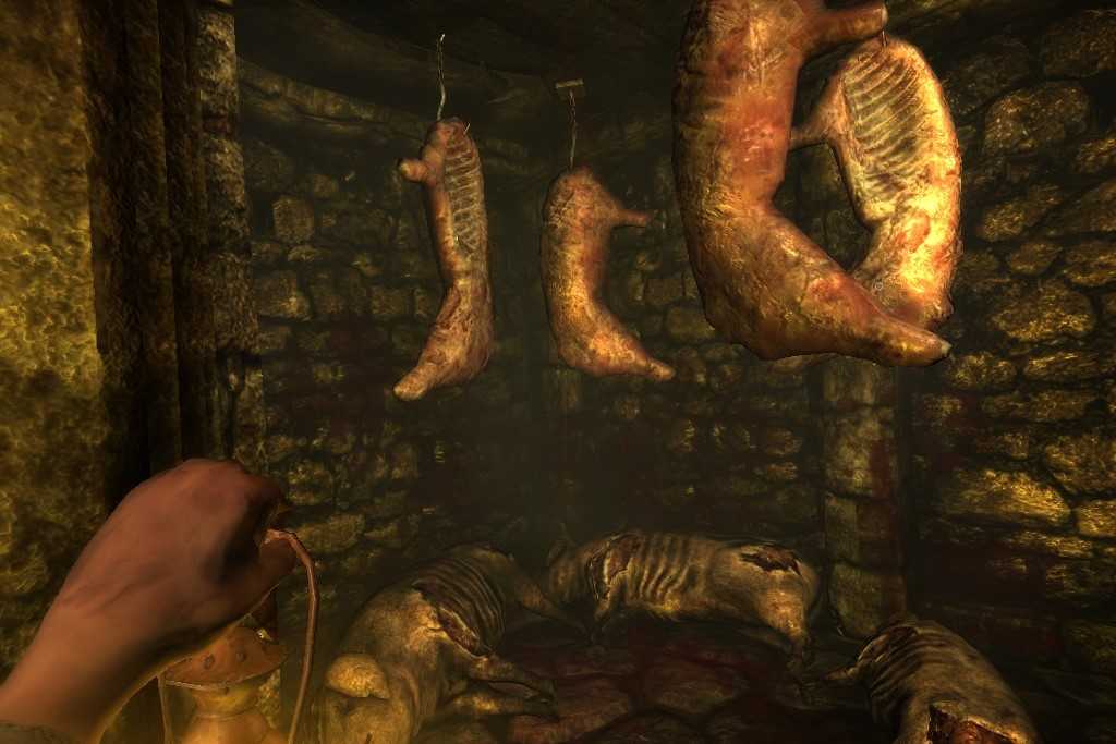 Screenshot from the game Amnesia: The Dark Descent