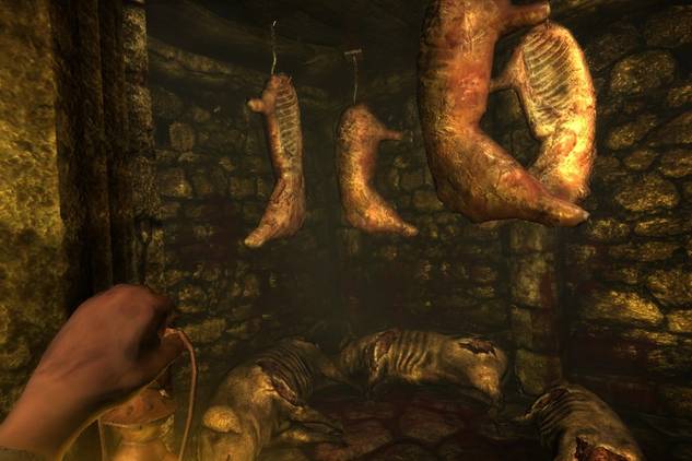 Screenshot from the game Amnesia: The Dark Descent