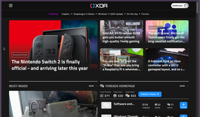 XDA website open in Arc browser for mac