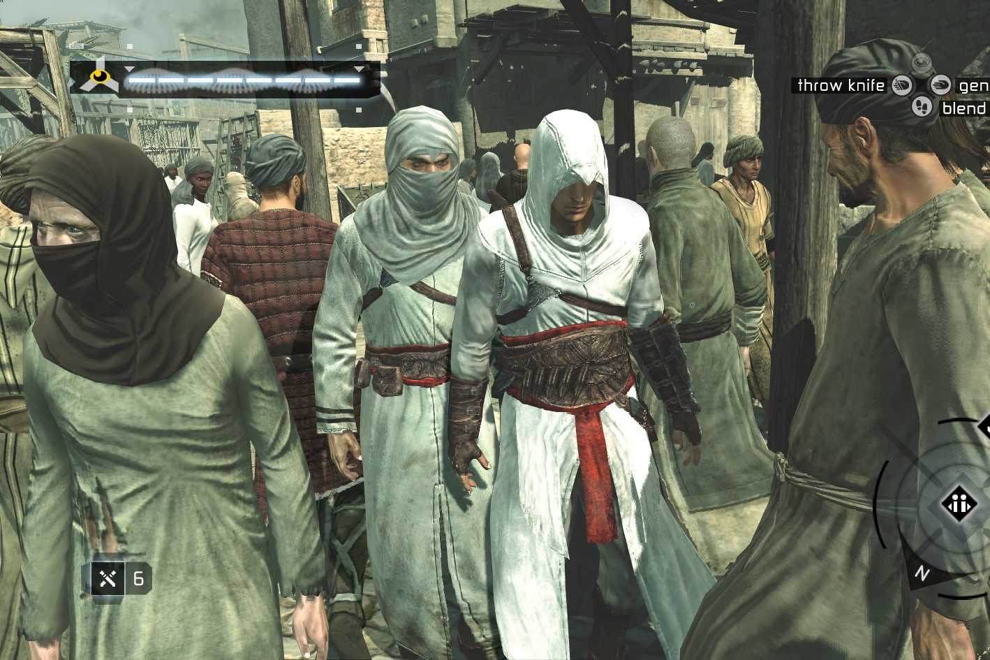 Screenshot from the game Assassin's Creed
