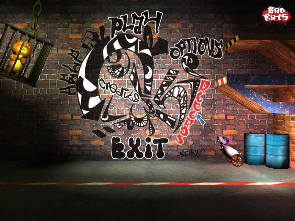 A screenshot from the game Bad Rats