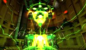 Screenshot from the video game Black Mesa