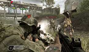 Screenshot from the video game Call of Duty 4: Modern Warfare