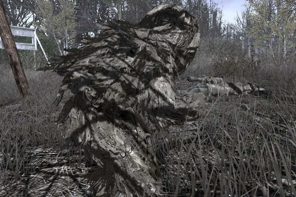 Screenshot from the video game Call of Duty 4: Modern Warfare