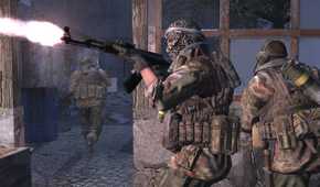 Screenshot from the video game Call of Duty 4: Modern Warfare
