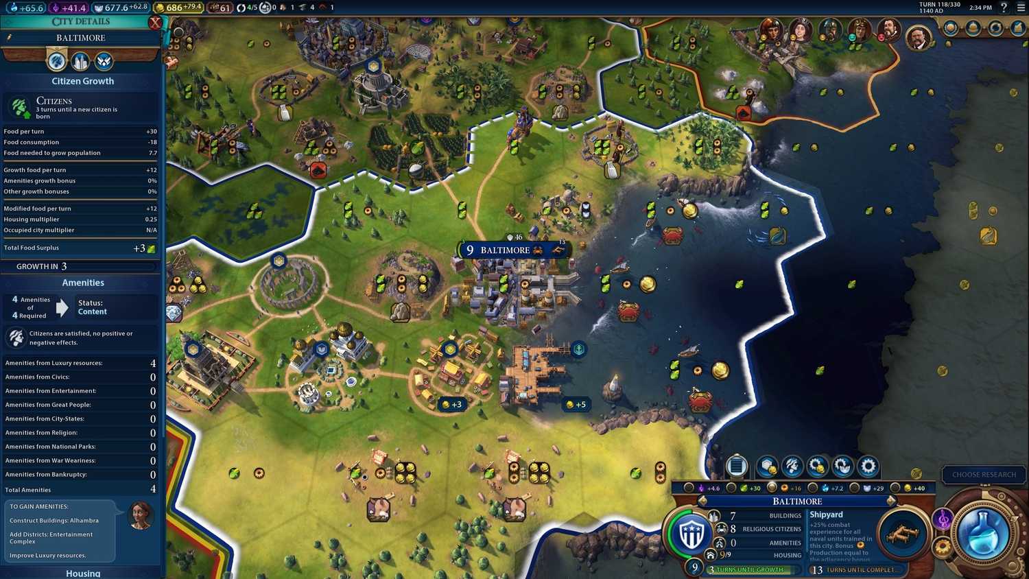 Civilization VI sample 1