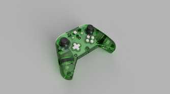 clear green XWii controller