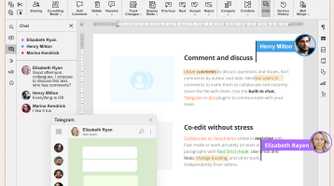 Collaboration on OnlyOffice