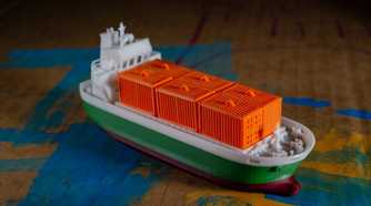 container ship Benchy