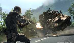 Screenshot from the video game Crysis