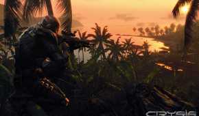Screenshot from the video game Crysis