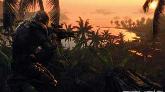 Screenshot from the video game Crysis