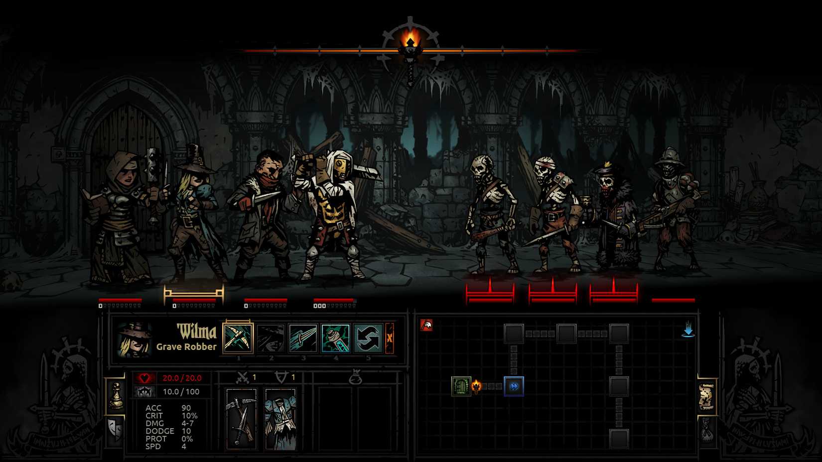Darkest Dungeon sample 1