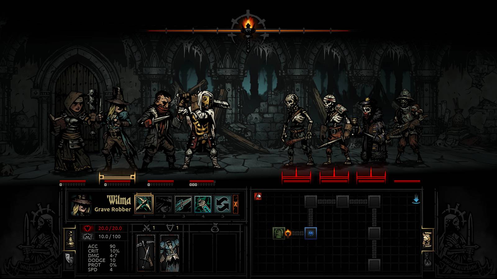 Darkest Dungeon sample 1