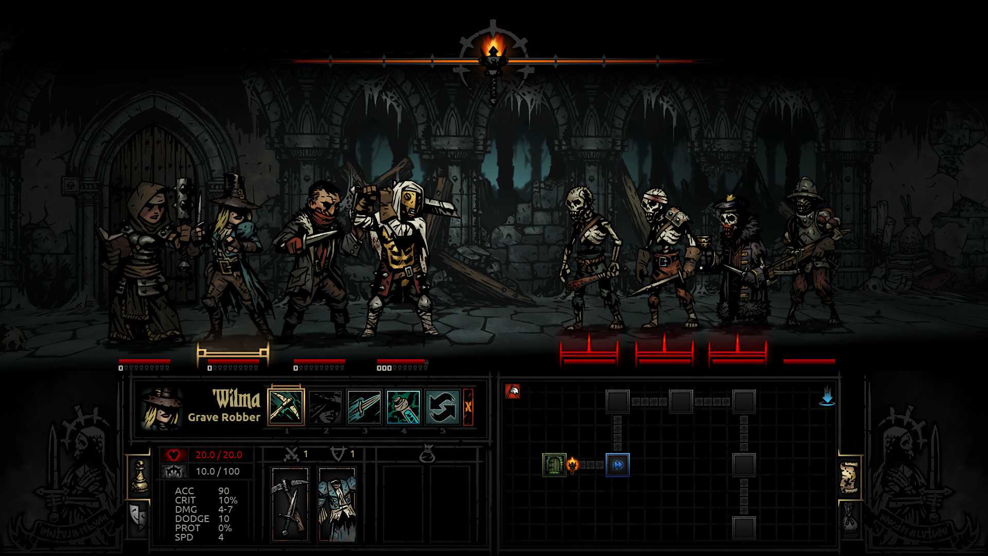 Darkest Dungeon sample 1
