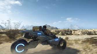 Screenshot from the video game Death Stranding 2: On The Beach