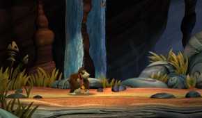 Screenshot of Donkey Kong Country Tropical Freeze running on the Nintendo Switch