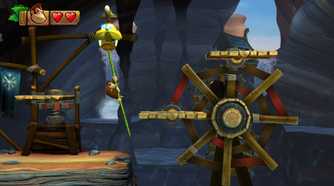 Screenshot of Donkey Kong Country Tropical Freeze running on the Nintendo Switch