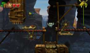 Screenshot of Donkey Kong Country Tropical Freeze running on the Nintendo Switch