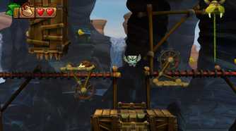 Screenshot of Donkey Kong Country Tropical Freeze running on the Nintendo Switch