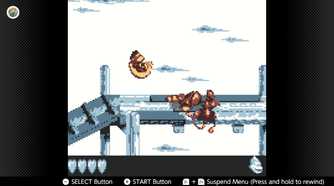 Screenshot of Donkey Kong Land 2 for the Game Boy played with the Game Boy Color filter on Nintendo Switch online