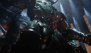 Screenshot from the video game Doom The Dark Ages