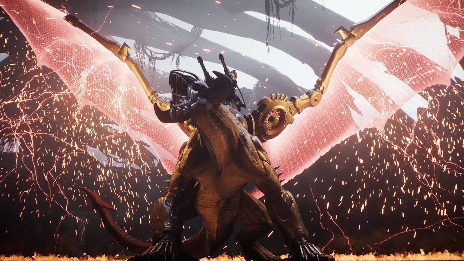 Screenshot from the video game Doom The Dark Ages
