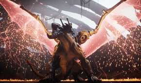 Screenshot from the video game Doom The Dark Ages