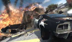 Screenshot from the game FlatOut: Ultimate Carnage