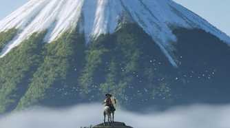 Screenshot from the video game Ghost of Yotei