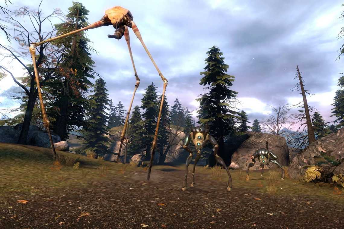 Screenshot from the video game Half-Life 2: Episode Two