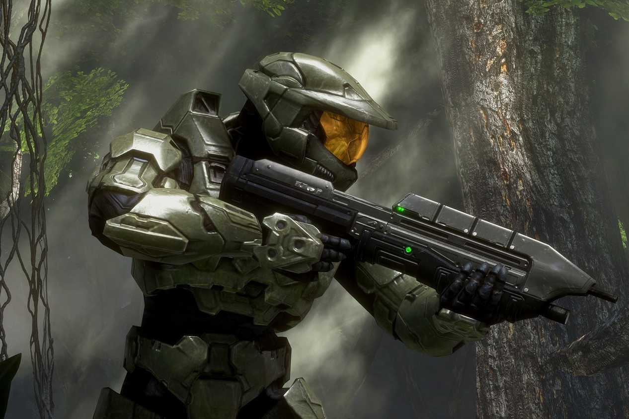 Screenshot from the game Halo 3