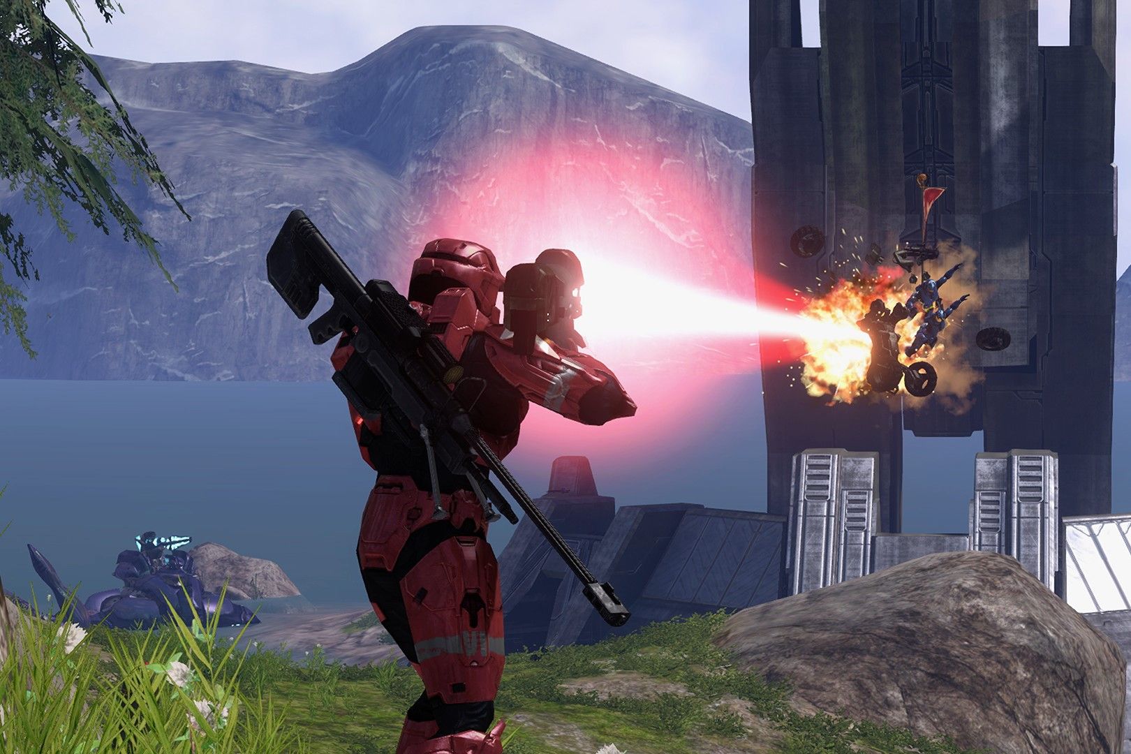 Screenshot from the game Halo 3
