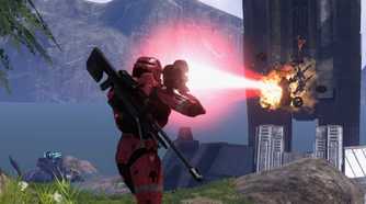 Screenshot from the game Halo 3