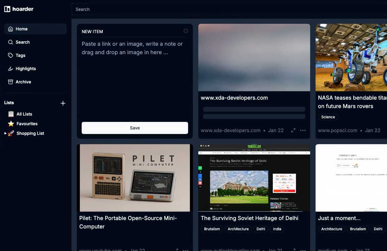 Hoader app auto-pulling data from a website