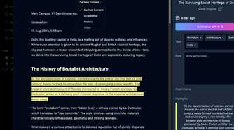 Hoader app cached content