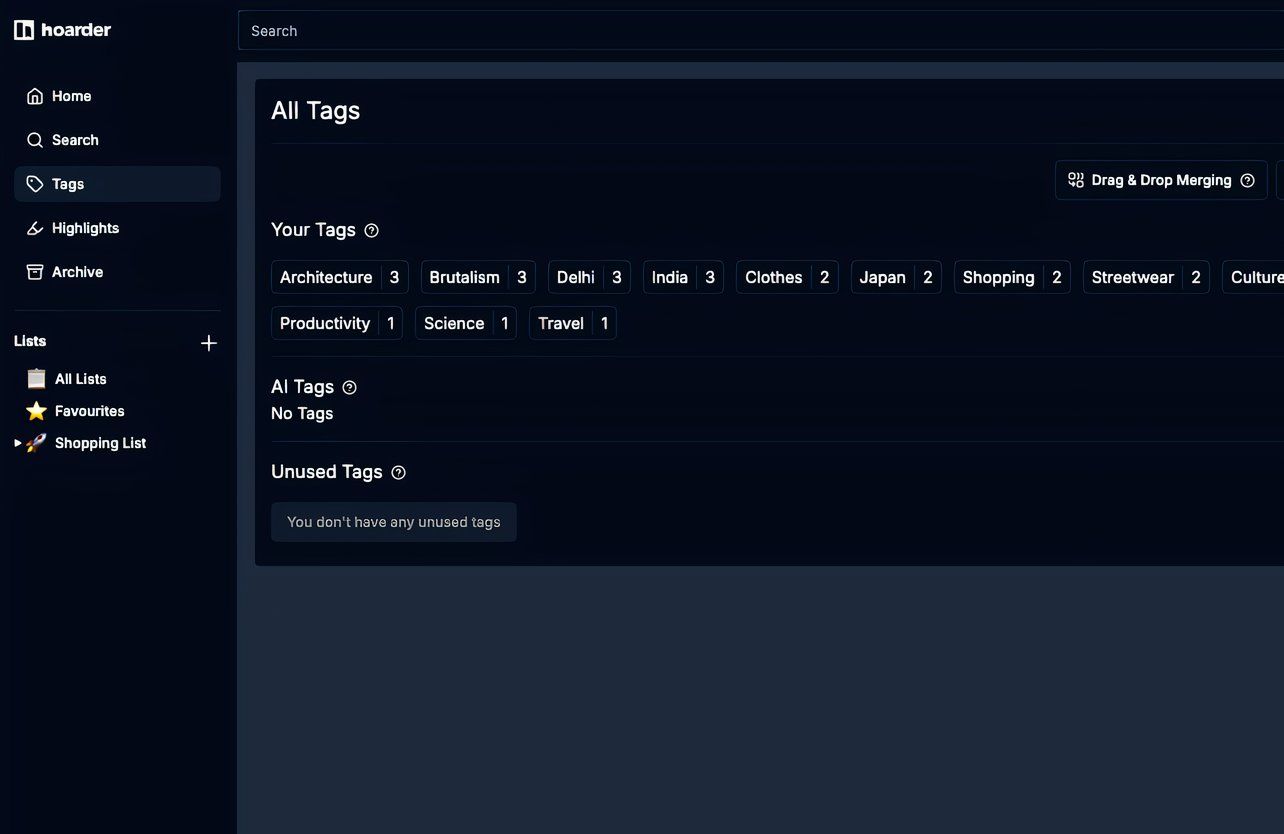 Hoader app tags