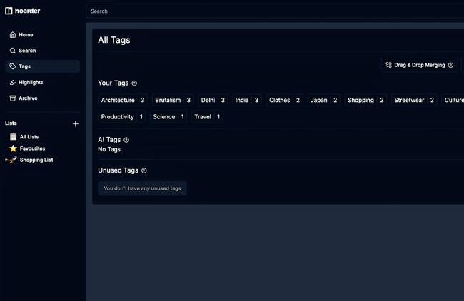 Hoader app tags