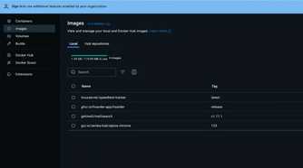 Hoarder app container in Docker