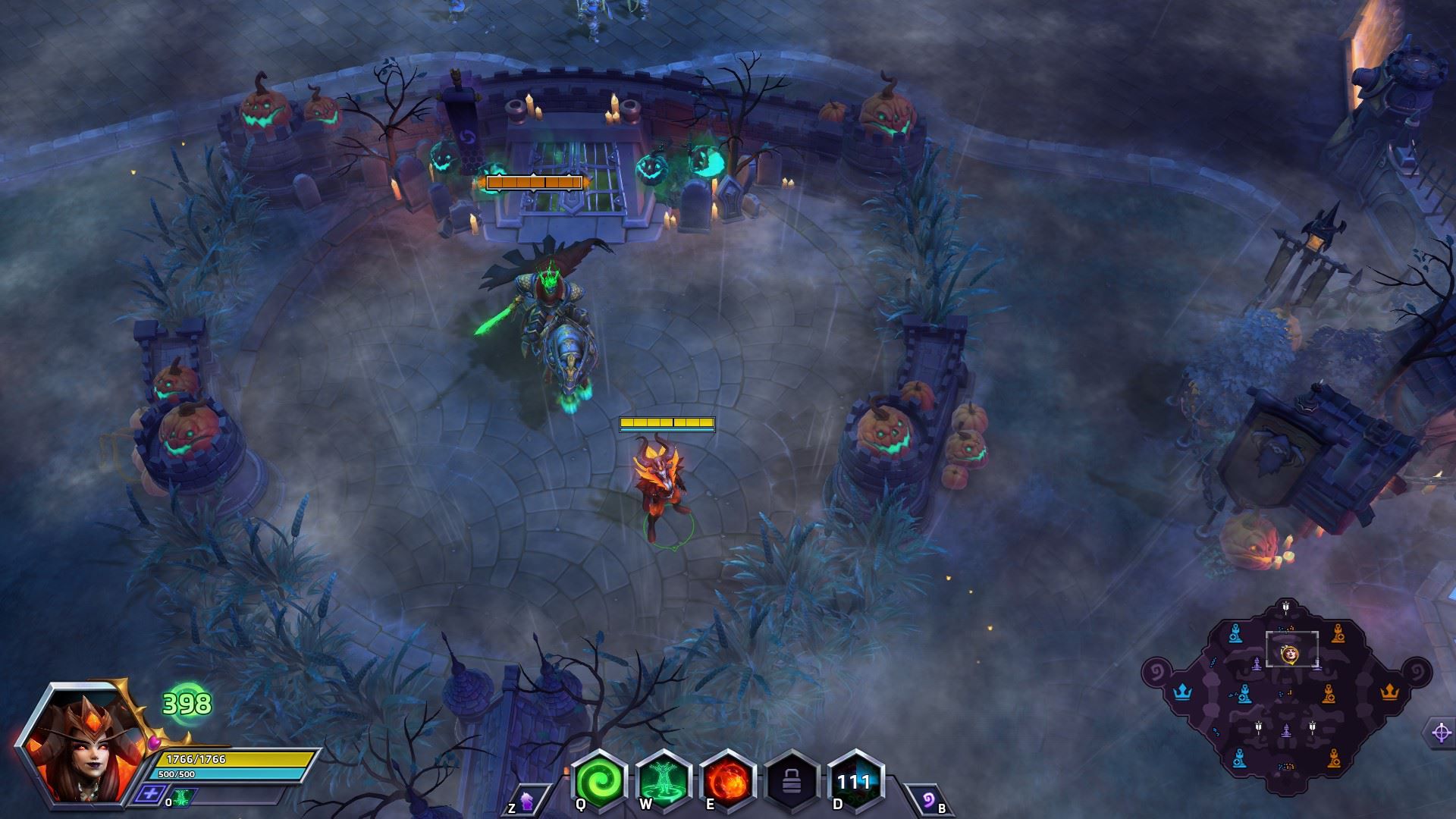screenshot from heroes of the storm