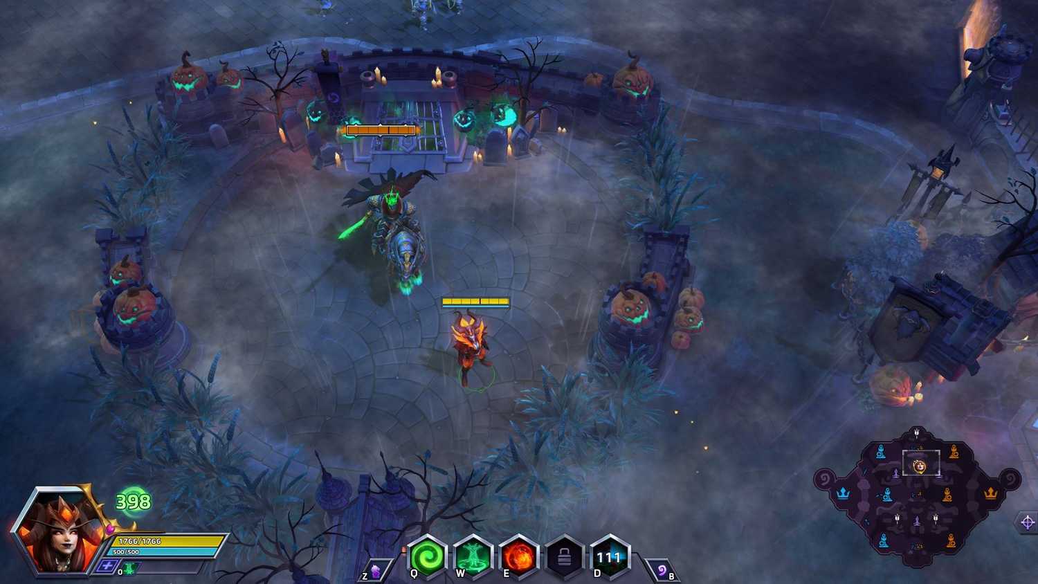 screenshot from heroes of the storm