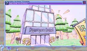 Screenshot from the game Hypnospace Outlaw