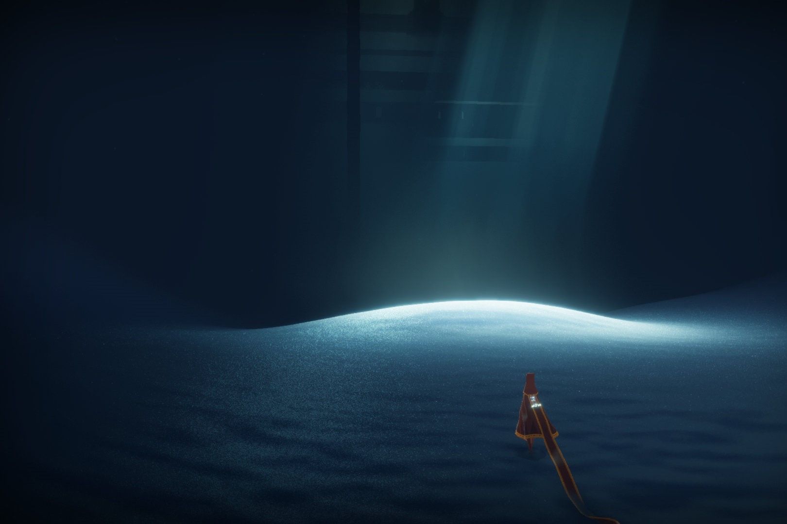 Screenshot from the game Journey