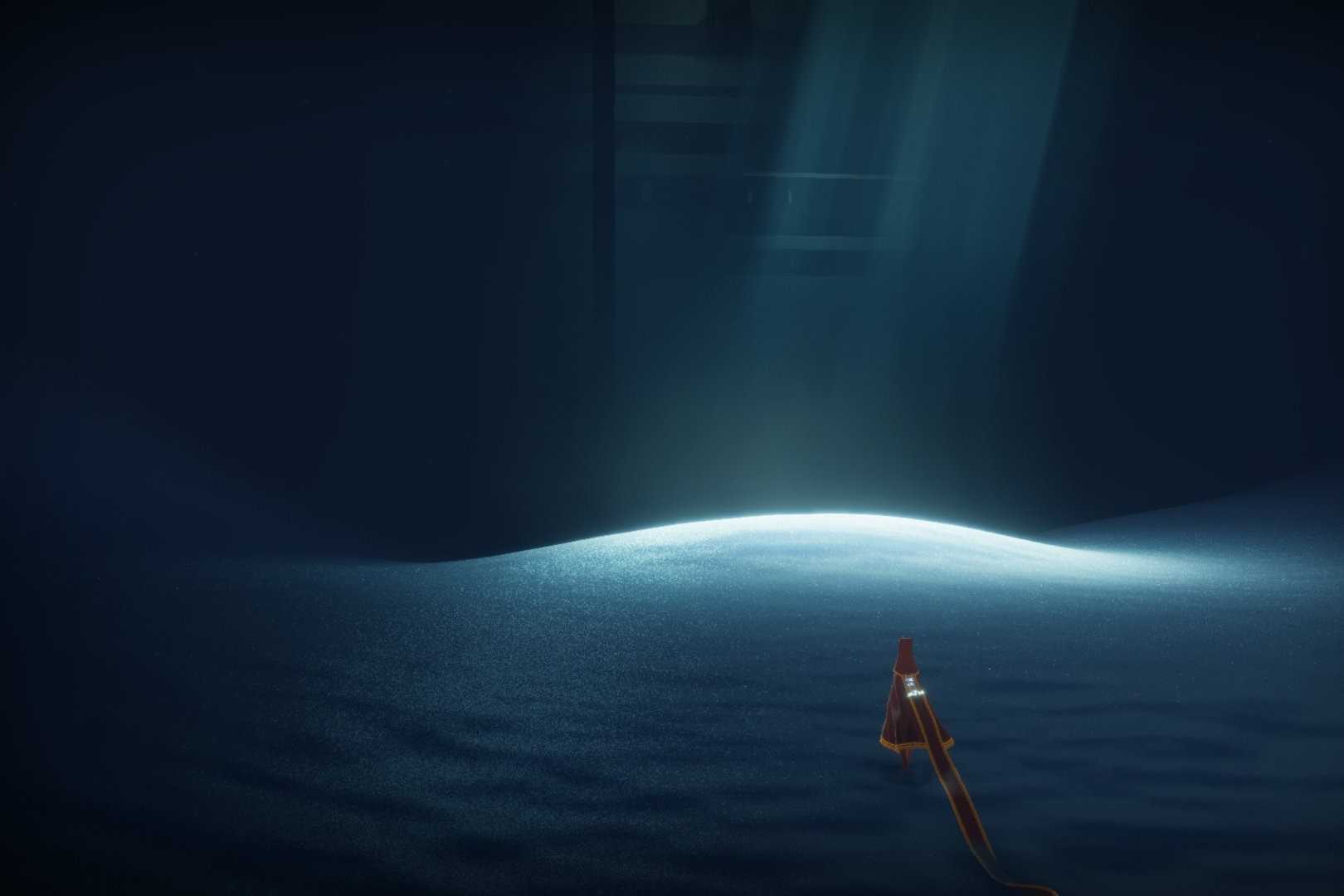 Screenshot from the game Journey