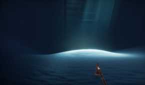 Screenshot from the game Journey
