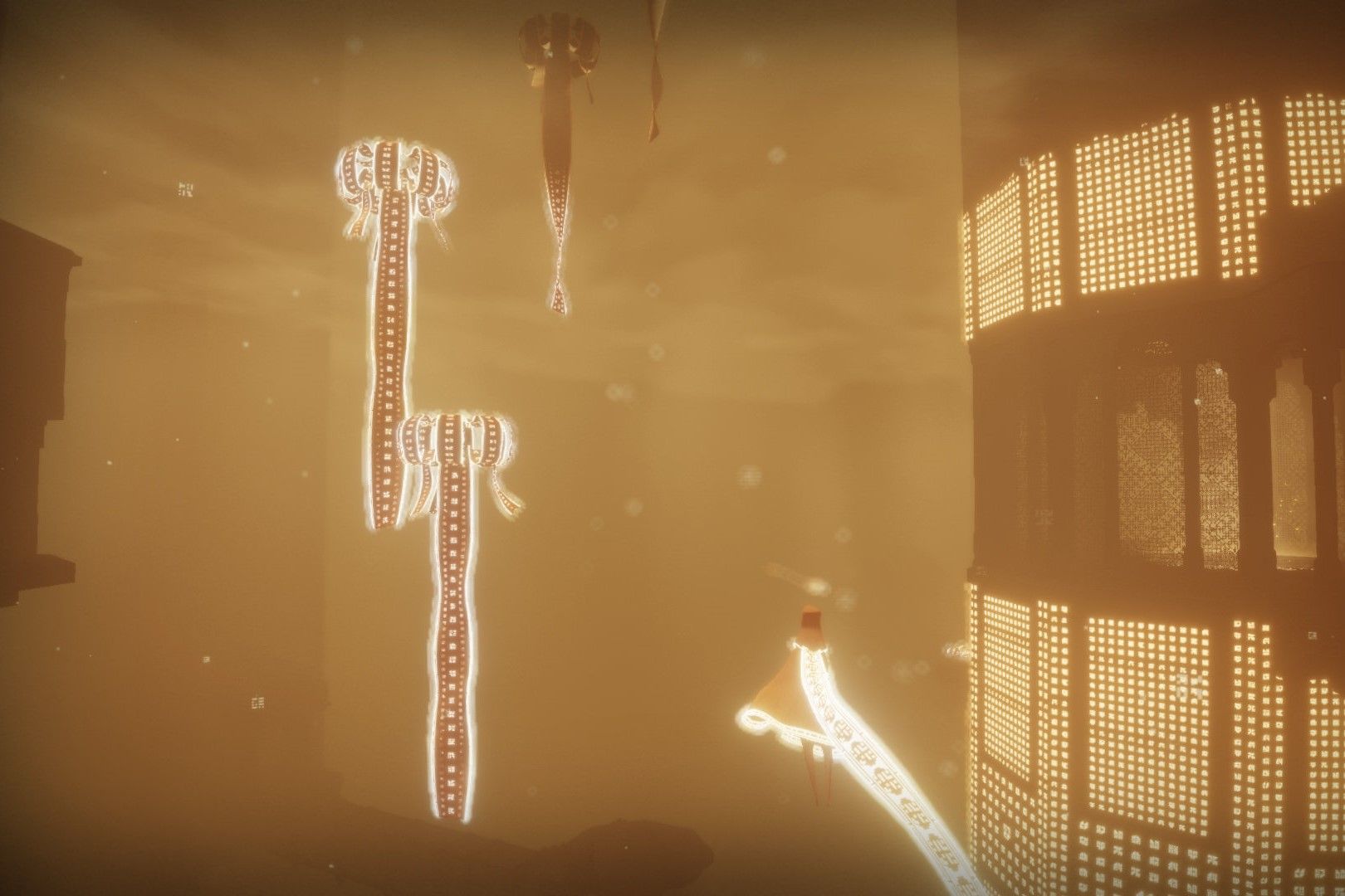Screenshot from the game Journey