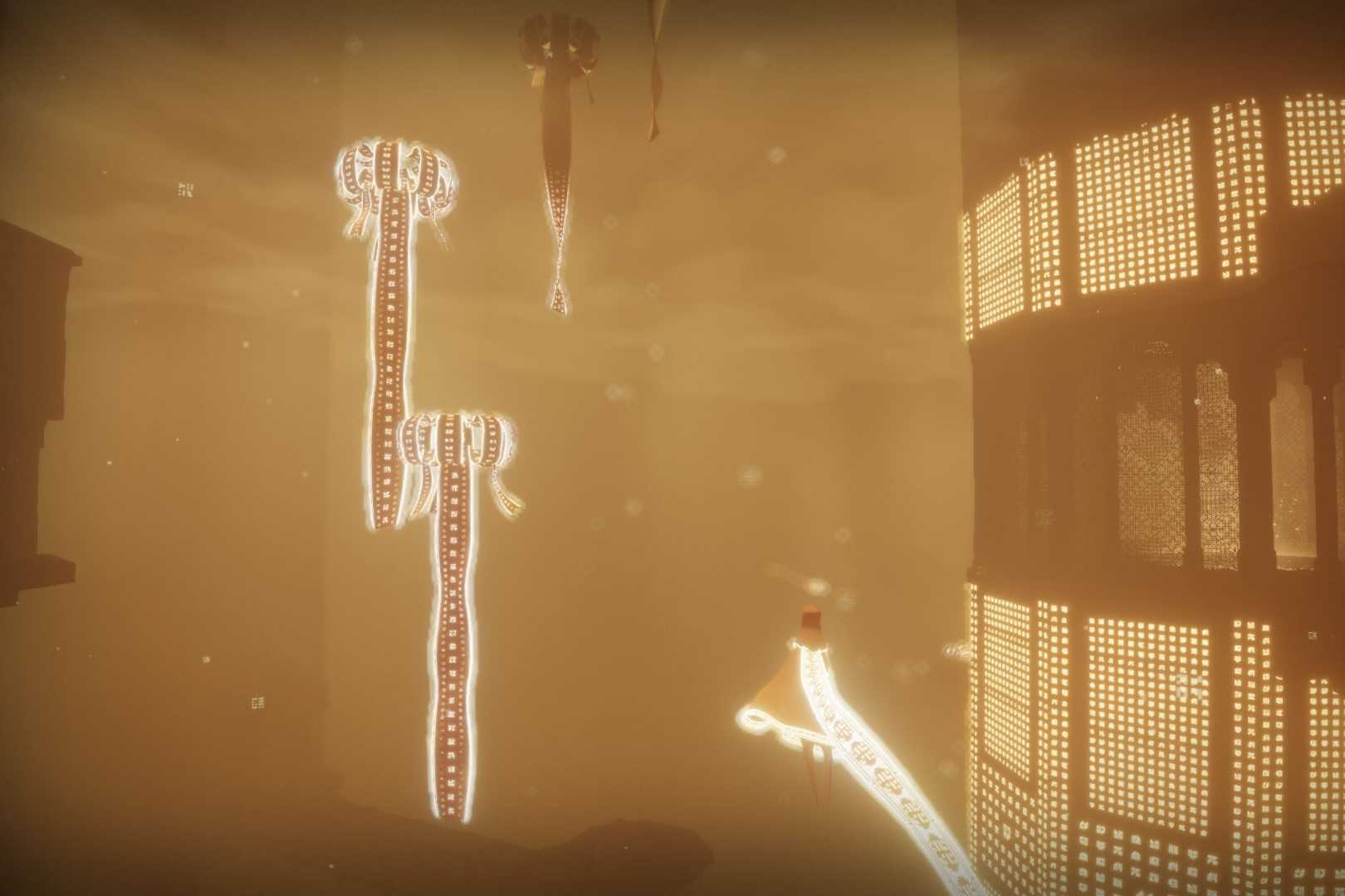 Screenshot from the game Journey