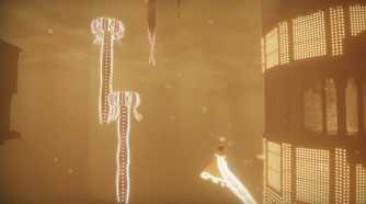 Screenshot from the game Journey